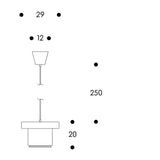 【予約販売】 Artek(アルテック) / ペンダントランプ A201 ホワイト
