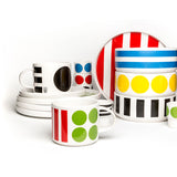 Camilla Engdahl(カミラ・エングダール)/ プレート DIDO ストライプ レッド