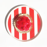 Camilla Engdahl(カミラ・エングダール)/ プレート DIDO ストライプ レッド