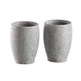 HUKKA DESIGN(フッカデザイン)/ ストーン ショットグラス 2個セット