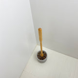 Iris Hantverk(イリスハントバーク)/ トイレブラシ カップ付き M グレー