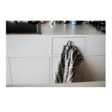 Lapuan Kankurit(ラプアンカンクリ)/キッチンタオル KOIVU ホワイト/ブラック