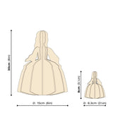 Lovi ロヴィ/ Menina メニーナ 20cm ダークレッド