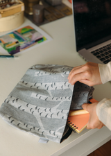 Lapuan Kankurit(ラプアンカンクリ)/ポーチ KOIVU ホワイト/ブラック