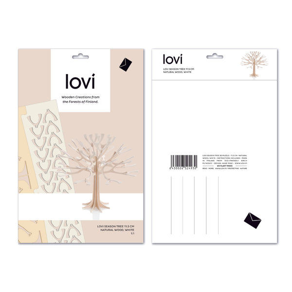 Lovi（ロヴィ）/ シーズンツリー 11.5cm ホワイト