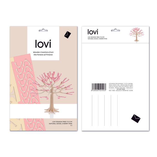 Lovi（ロヴィ）/ シーズンツリー 11.5cm ピンク